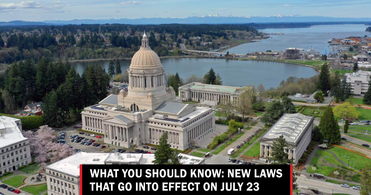 What You Should Know New Laws That Go Into Effect On July 23