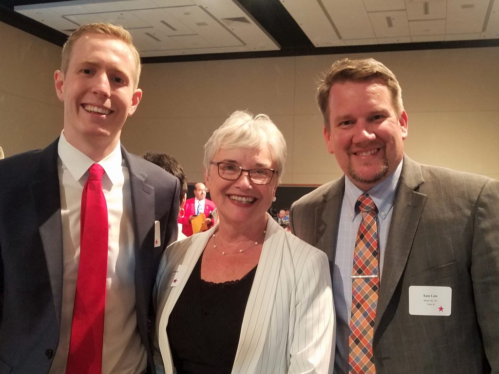 Left to right: Snohomish County Councilmember Nate Nehring, 39th LD Representative Carolyn Eslick and Snohomish County Councilmember Sam Low.