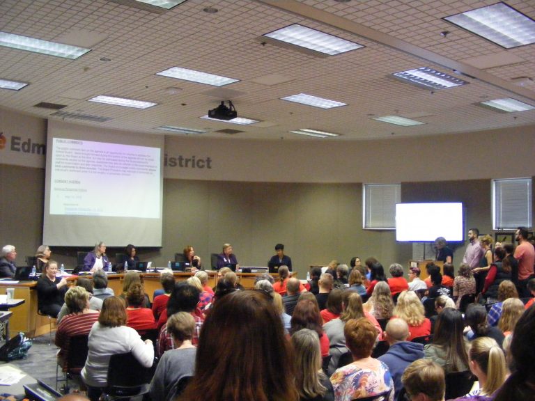 Edmonds School District meeting