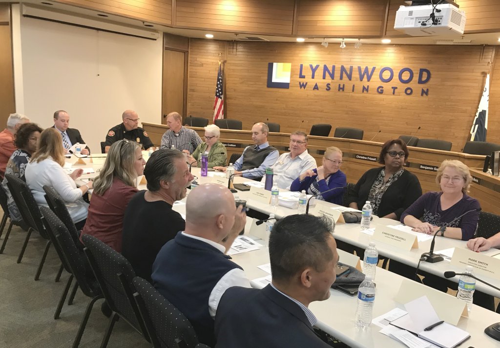 Lynnwood City County Meeting