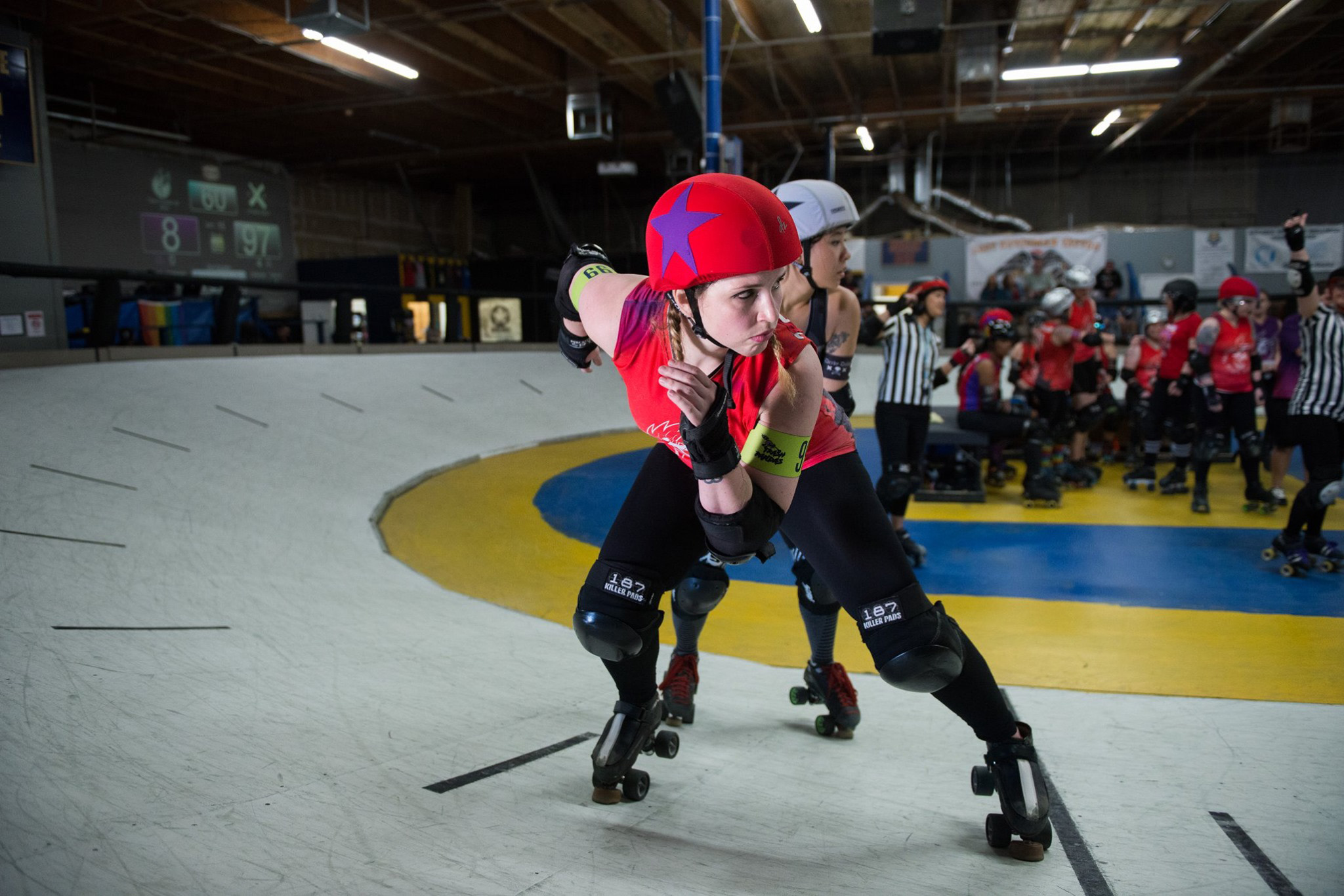 Tilted Thunder Rail Birds roller derby league - Lynnwood Times