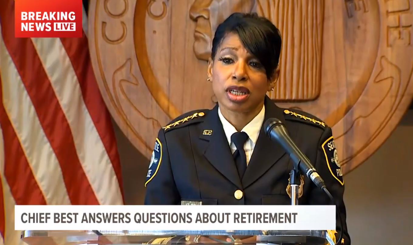 Seattle Police Chief Best retires amid approved budget cuts - Lynnwood ...