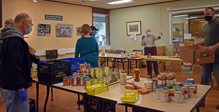 Veteran food drive