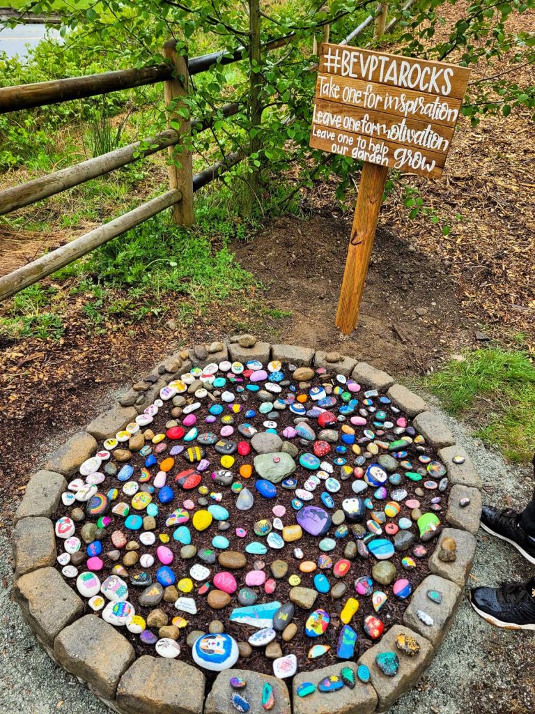 beverly elementary rock garden