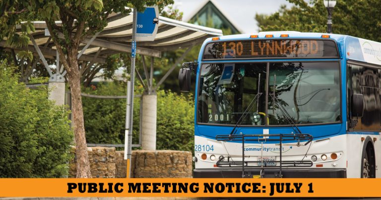 community transit meeting