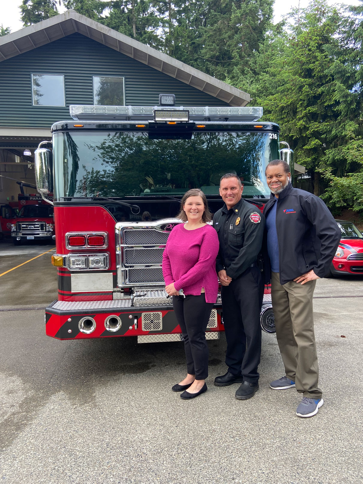 Mountlake Terrace Fire Station 19 new fire engine Lynnwood Times