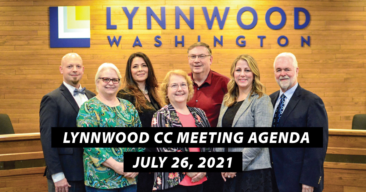 Upcoming Lynnwood City Council Agenda Lynnwood Times