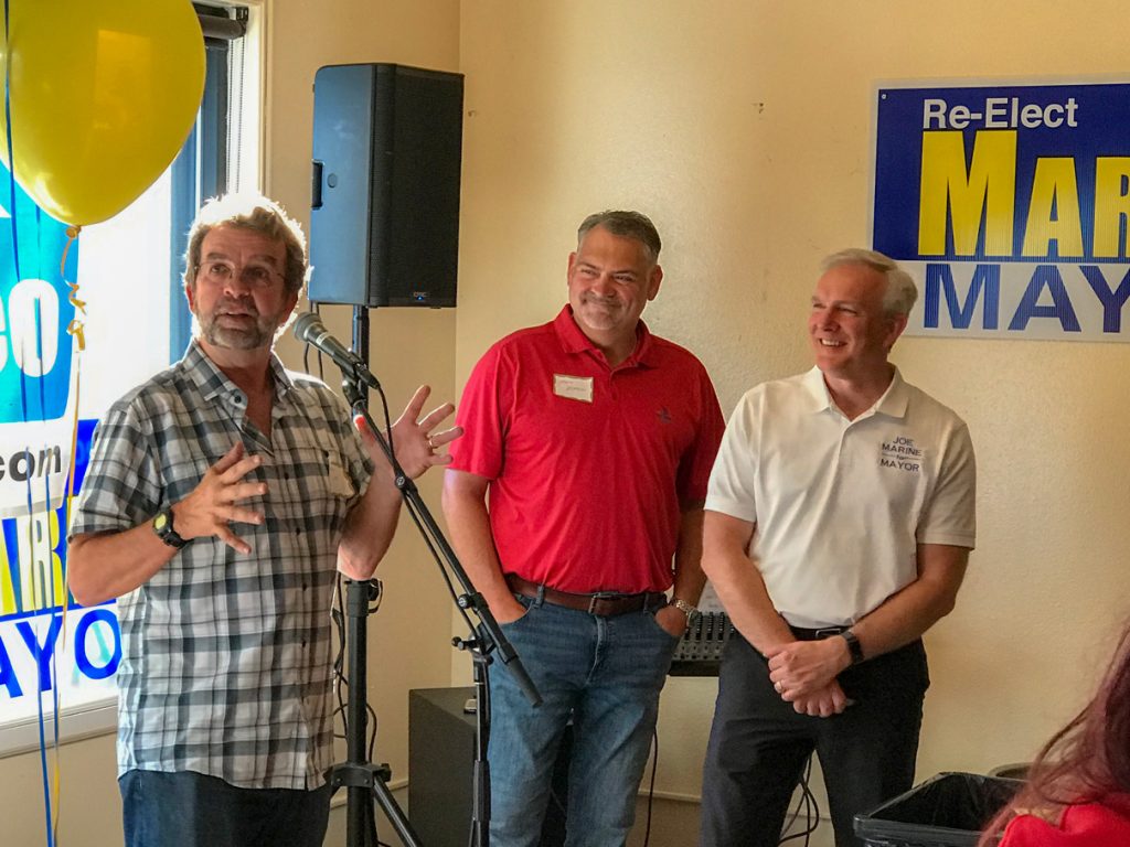 Joe Marine campaign kickoff