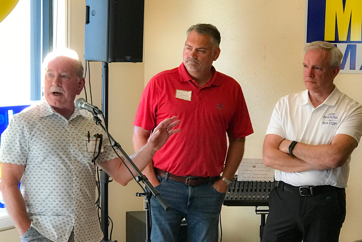 joe-marine-mayoral-campaign-kicks-off-at-tapped-mukilteo-lynnwood-times