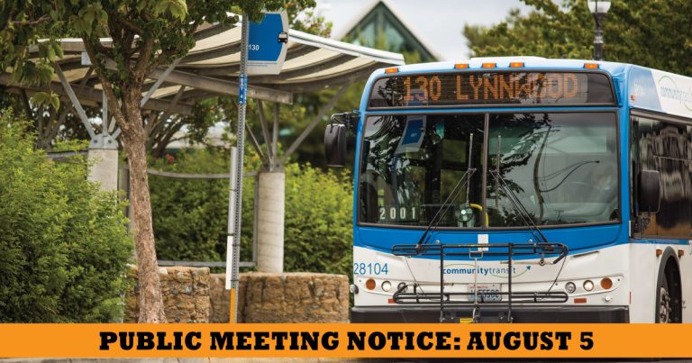 COMMUNITY TRANSIT MEETING