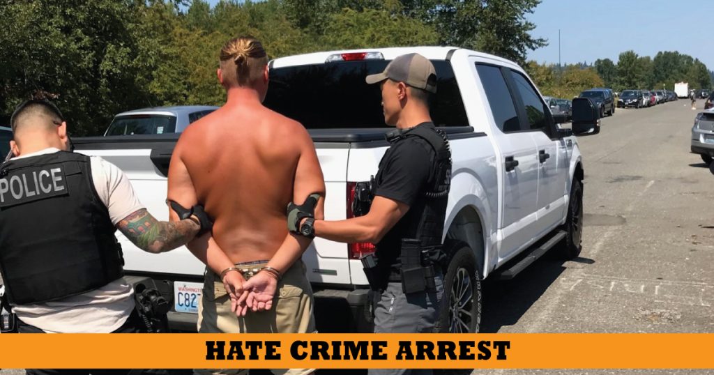 hate crime arrest