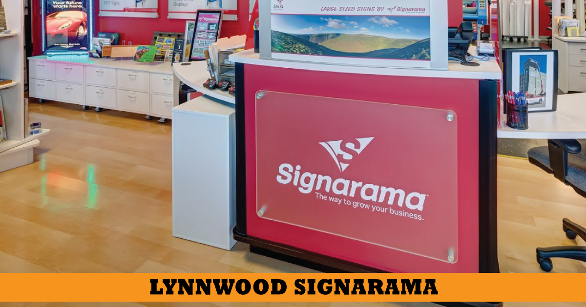 Lynnwood Signarama Grand Opening Aug 4 Lynnwood Times