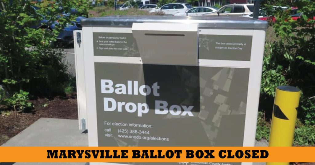 marysville ballot drop box