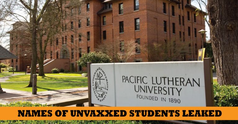 unvaccinated students PLU