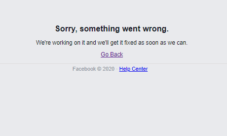 Facebook Suffers Outage For Some: Your 'Account Temporarily