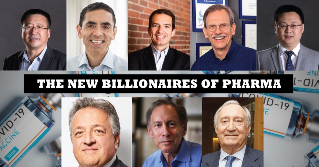 covid vaccine billionaires