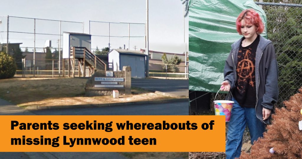missing lynnwood teen