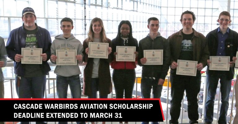 cascade warbirds scholarship