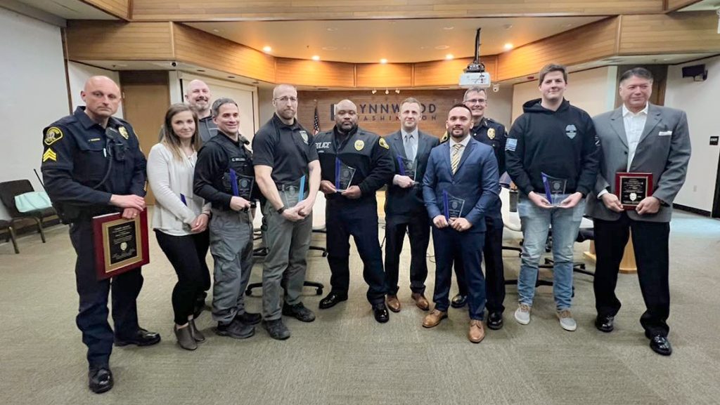 Lynnwood Police Department celebrates 2021 Employees of the Year