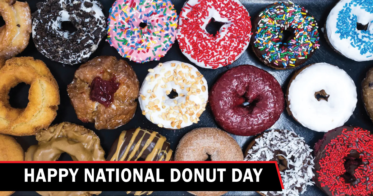 Celebrate the day by treating yourself on National Donut Day Lynnwood