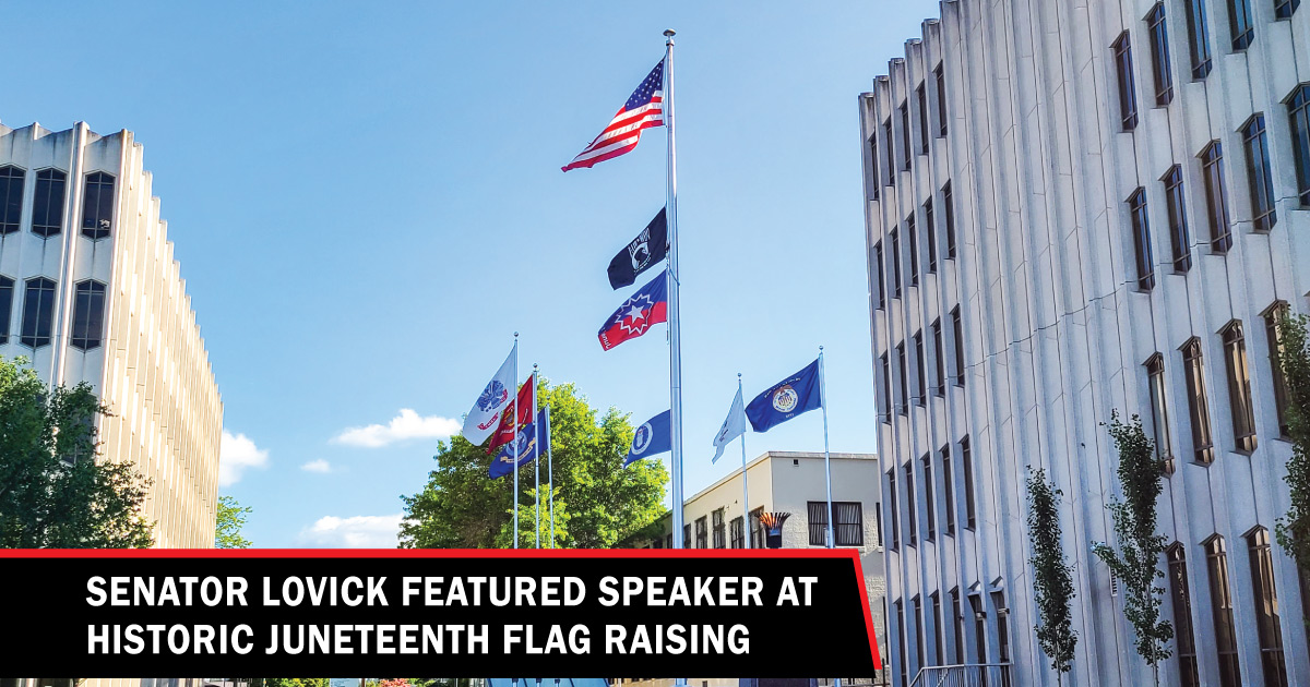 Juneteenth flag raised at St. Louis City Hall
