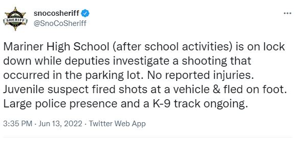 Mariner High School shooting