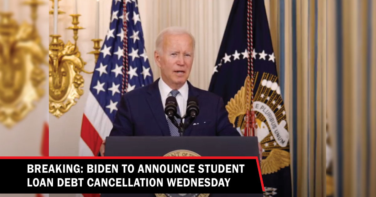 Biden to announce student loan debt forgiveness Wednesday - Lynnwood Times