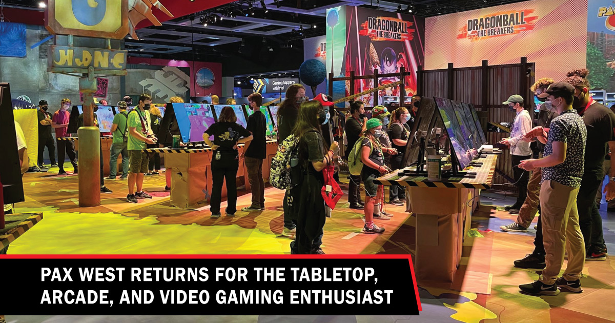 PAX West returns for the tabletop, arcade, and video gaming enthusiast