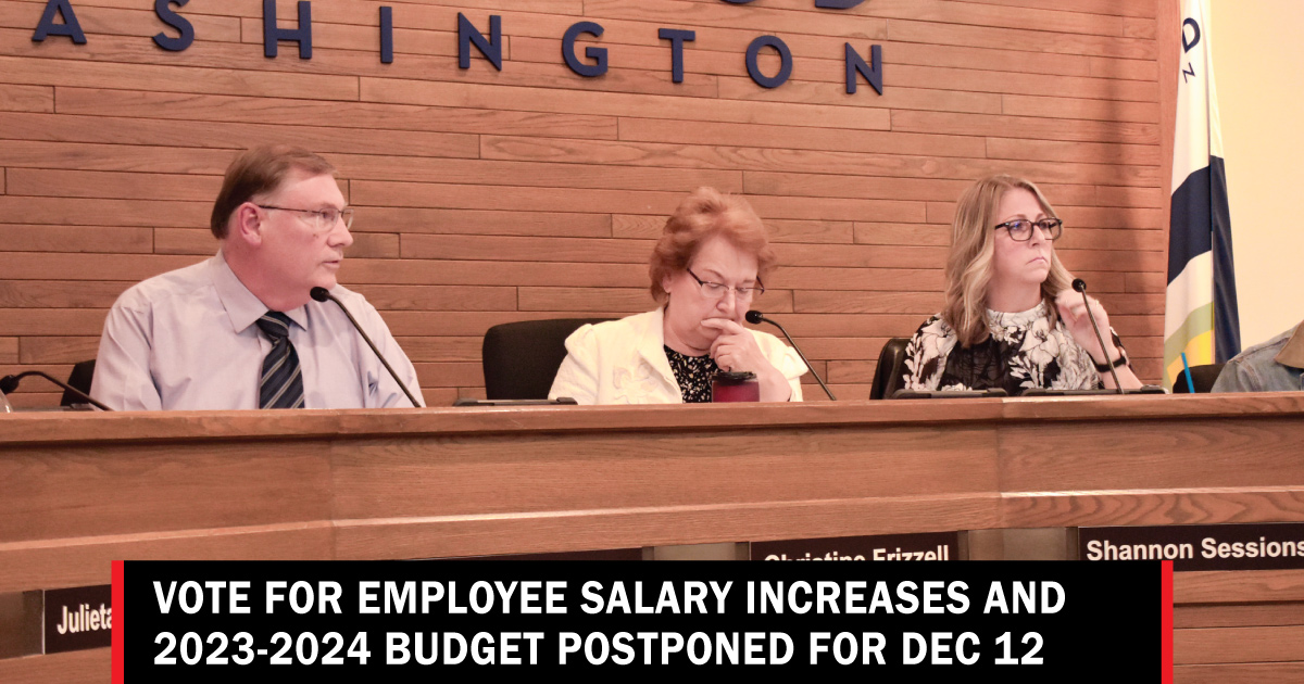 Vote for employee salary increases and 20232024 budget postponed