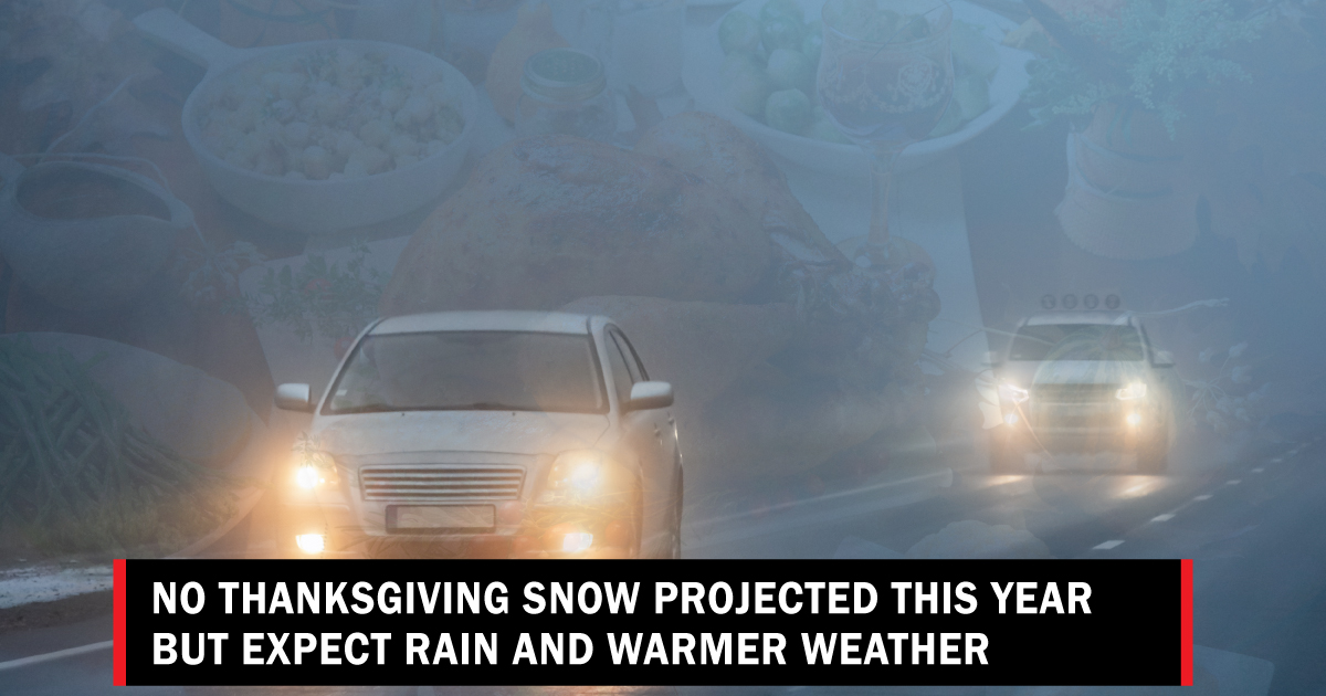 No Thanksgiving snow projected this year but expect rain Lynnwood Times