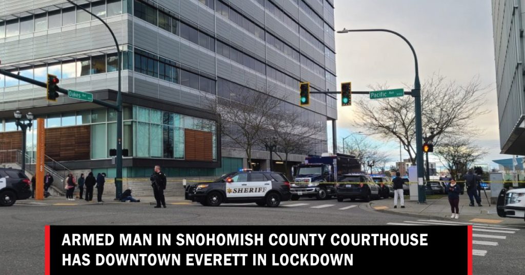 everett courthouse lockdown