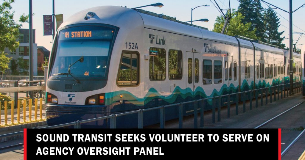 Sound Transit volunteer
