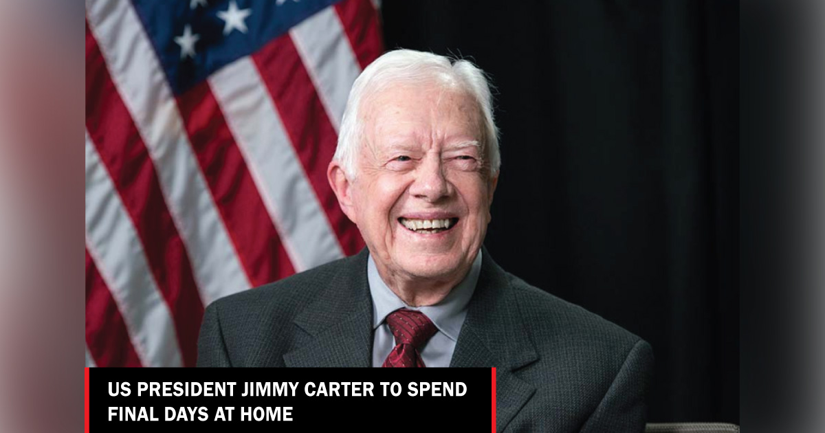 President Jimmy Carter to spend final days at home Lynnwood Times