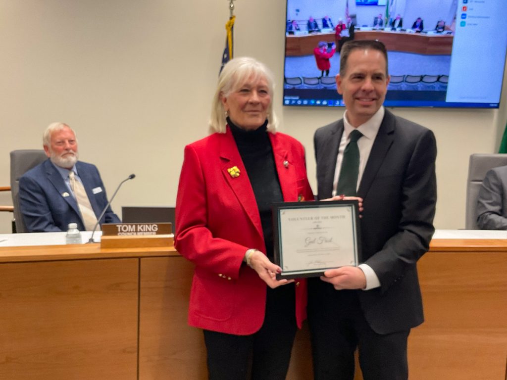 Strawberry Festival president honored by city of Marysville Lynnwood