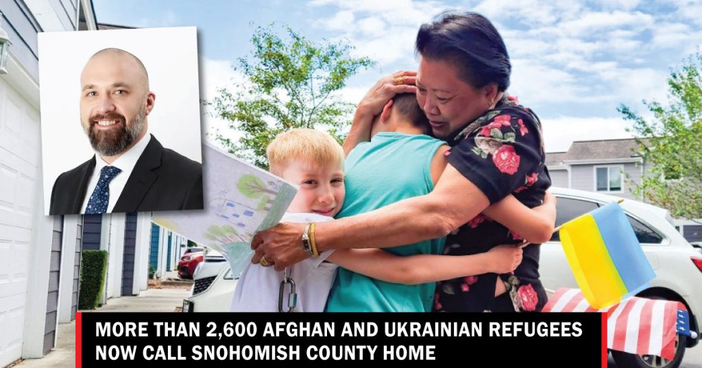 Afghan Ukrainian refugees
