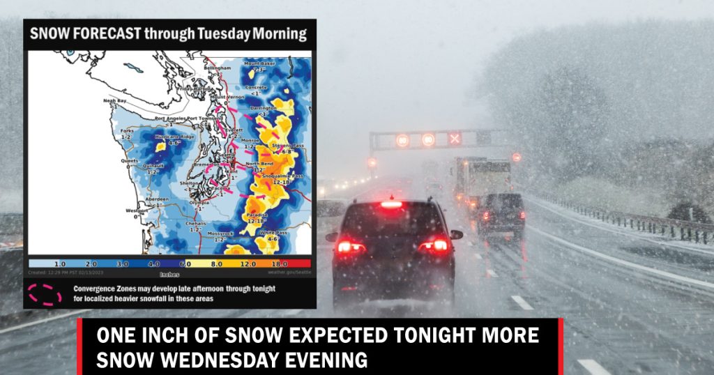 snow expected