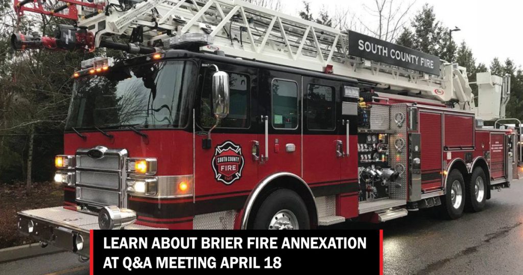 Brier Fire Annexation