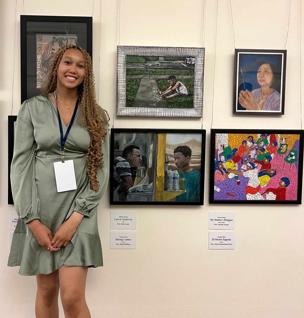 Mattie Jones winner of Second District 2023 Congressional Art