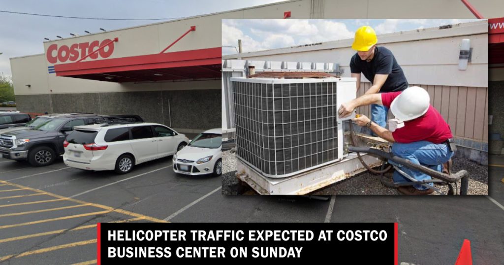 helicopter Costco Business Center