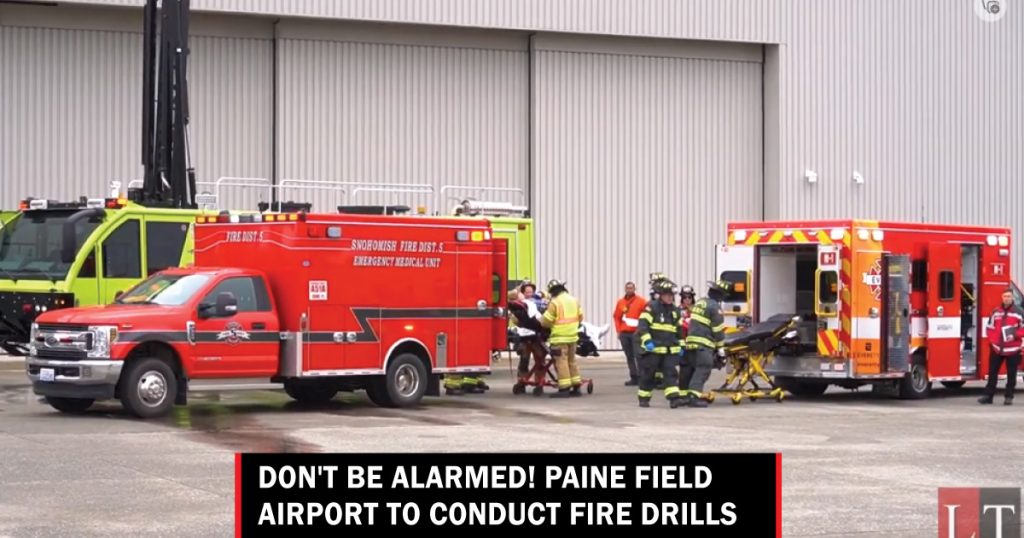 Paine Field fire