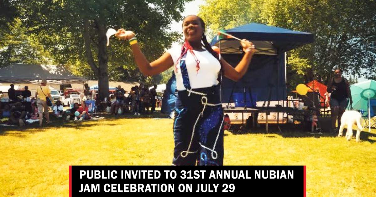 Public invited to 31st annual NUBIAN Jam celebration on July 29