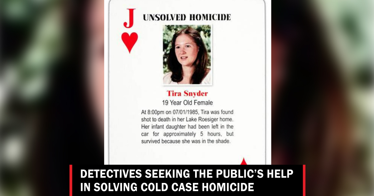 Detectives seeking the public’s help in solving cold case homicide ...