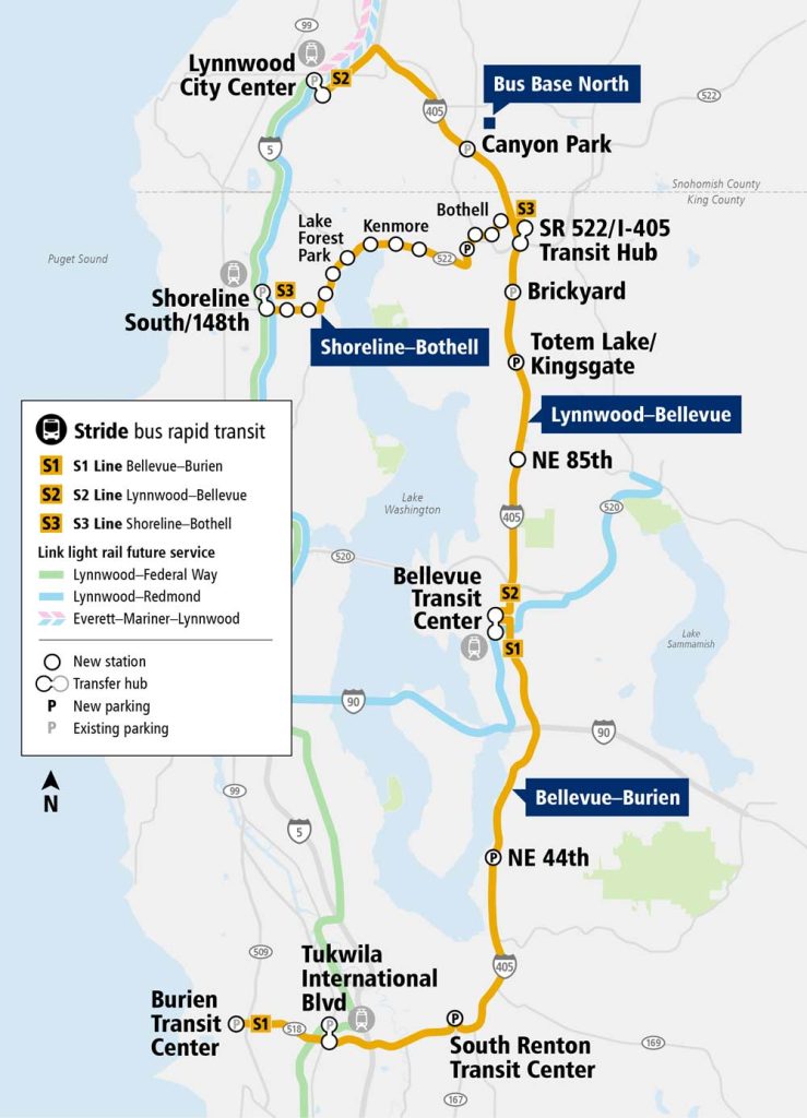 Sound Transit Sets Baseline Budget Schedule For Stride Bus Rapid Transit Lynnwood Times