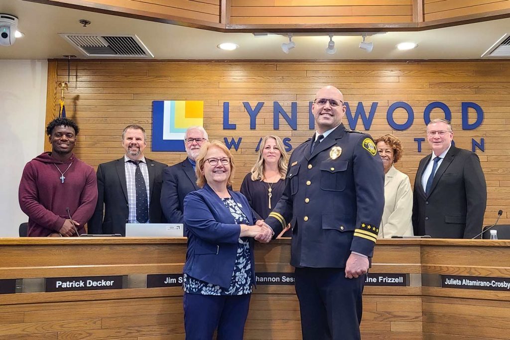 Who Is Lynnwoods Next Chief Of Police Cole Langdon Lynnwood Times