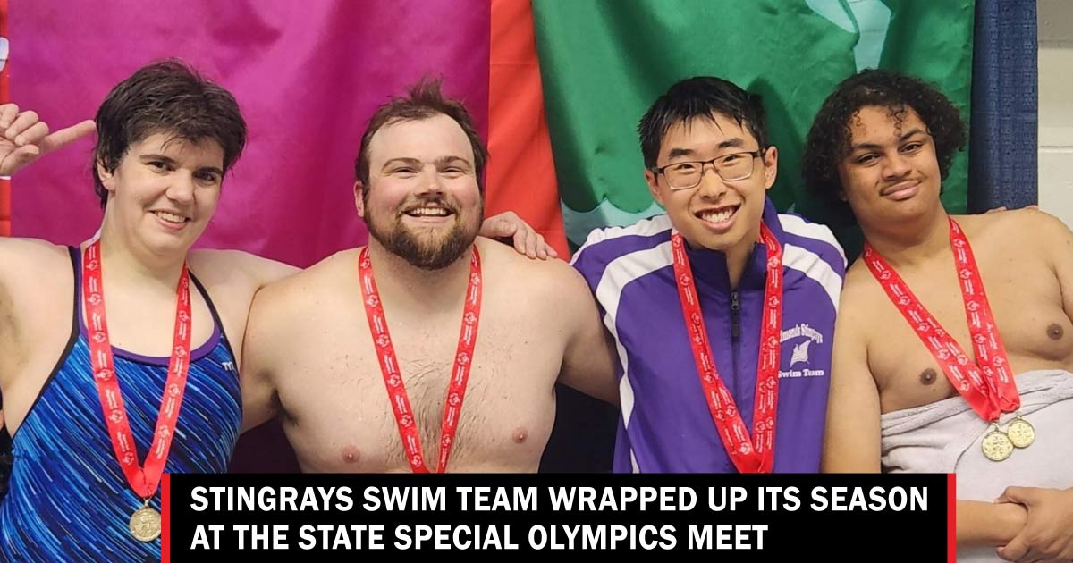 Stingrays Swim Team wrapped up its season at the State Special Olympics