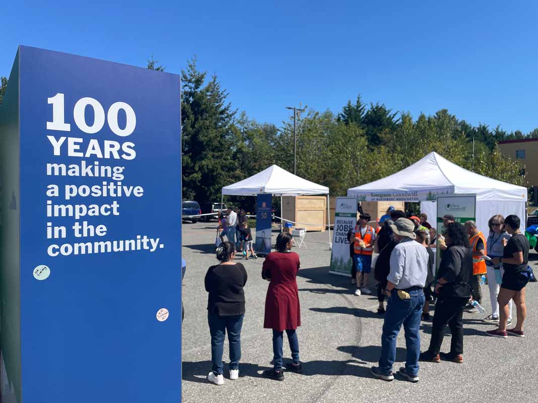 Evergreen Goodwill celebrates 100 years of building community