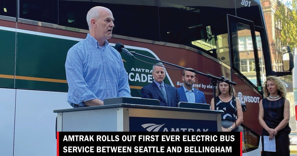 Amtrak electric bus