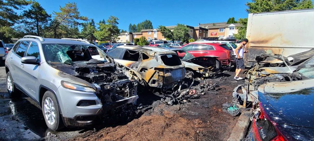 lynnwood fire cars