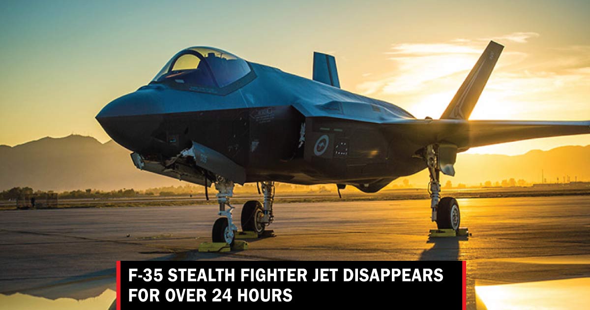 F35 stealth fighter jet disappears for over 24 hours Lynnwood Times