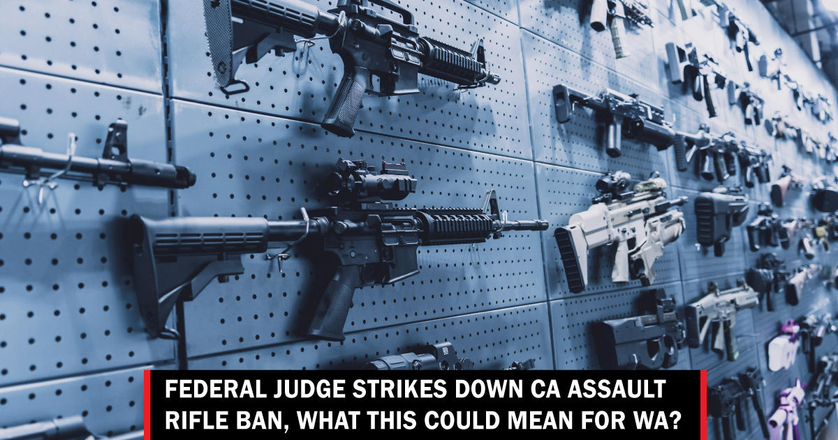 Federal judge strikes down California’s assault rifle ban, what this